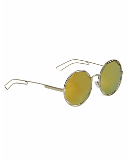  Runde Retro-Brille silber-metallic, fig. 1 