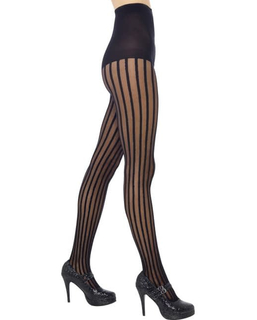  Collants rayures noires femme, fig. 1 