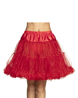  Petticoat Kostüm-Accessoire Unterrock für Damen rot, fig. 1 