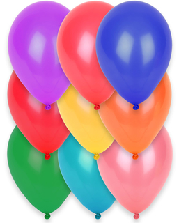  12 mehrfarbige Luftballons 28 cm, fig. 1 