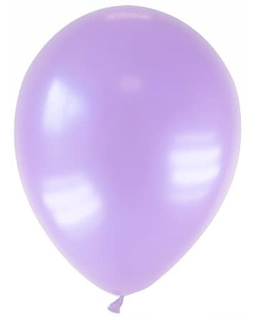  12 Ballons métallisés parme 28 cm, fig. 1 