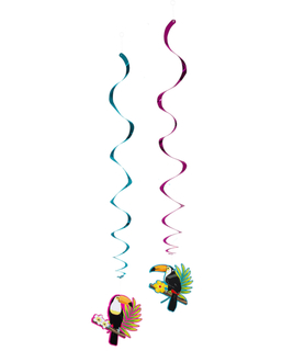  2 Suspensions spirales toucan 85 cm, fig. 1 