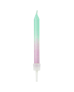  20 Bougies d'anniversaire iridescentes 6 cm, fig. 1 