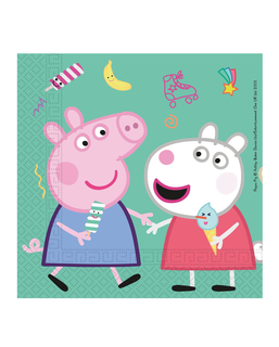  20 Serviettes en papier Peppa Pig™ 33 x 33cm, fig. 1 