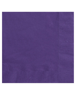  20 Serviettes en papier violet sombre 33 x 33 cm, fig. 1 