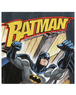  20 Batman™-Papierservietten 33 x 33 cm, fig. 1 