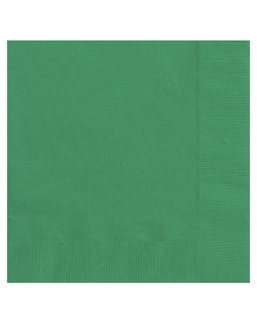  20 Serviettes en papier vert émeraude 33 x 33 cm, fig. 1 