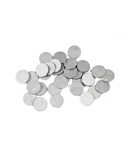  24 Confettis de table ronds argent 1,2 cm, fig. 1 