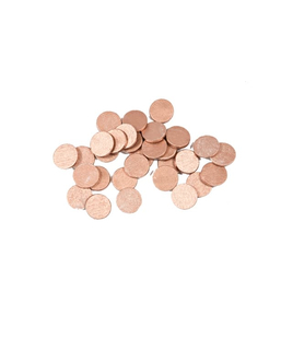  24 Confettis de table ronds rose gold 1,2 cm, fig. 1 