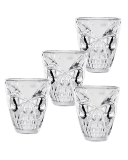  4 Verres à shot tête de mort 50 ml, fig. 1 