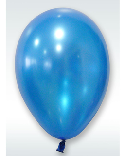  50 Ballons bleus métallisés 30 cm, fig. 1 