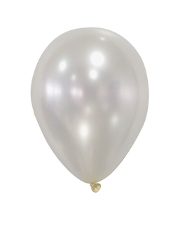  50 metallische Elfenbeinballons 30 cm, fig. 1 