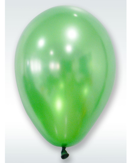  50 metallisch grüne Luftballons 30 cm, fig. 1 