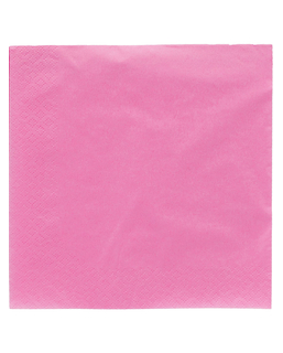  50 Serviettes en papier fuchsia 38 x 38 cm, fig. 1 