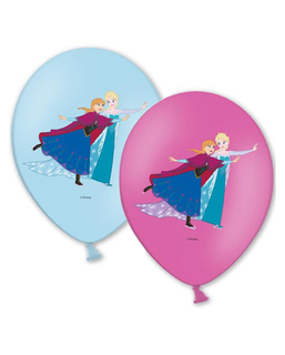  6 Ballons de baudruche La Reine des Neiges ™, fig. 1 