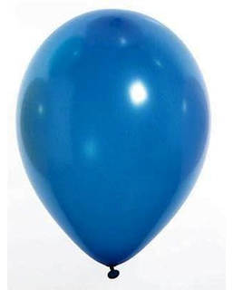  100 Ballons bleus métallisés 29 cm, fig. 1 