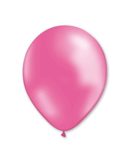  100 metallische rosa Luftballons 29 cm, fig. 1 