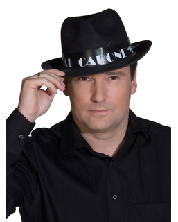  Chapeau borsalino Al Capone noir adulte, fig. 1 