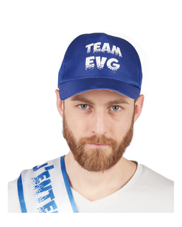  Blaue Team EVG-Kappe für Erwachsene, fig. 1 