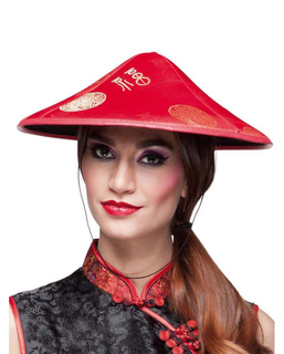  Chapeau chinois rouge adulte, fig. 1 