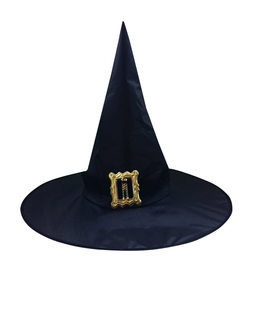  Chapeau sorcière avec boucle adulte Halloween, fig. 1 