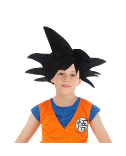  Manga-Perücke Son-Goku™ für Kinder Lizenz schwarz, fig. 1 