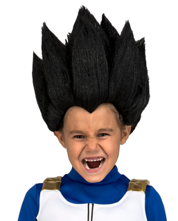  Dragon Ball Z™ Vegeta-Perücke für Kinder schwarz, fig. 1 