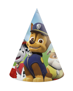  Paw Patrol™-Partyhüte für Kindergeburtstage 6 Stück bunt, fig. 1 