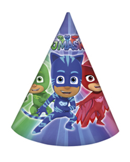  6 PJ Masks™ Partyhüte, fig. 1 