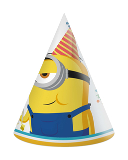  6 Chapeaux de fête Minions™, fig. 1 