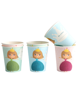  6 Gobelets en carton Princesse 25 cl, fig. 1 