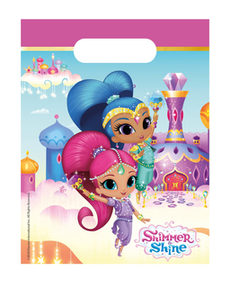  6 Sacs cadeaux Shimmer and Shine™ 23 x 16,5 cm, fig. 1 