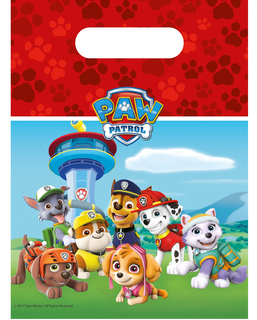  Paw Patrol™ Gechenktüten 6 Stück bunt 23 x 16,5 cm, fig. 1 