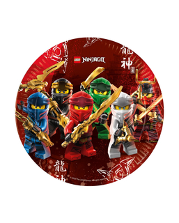  FSC® Lego Ninjago™ Pappteller 23 cm, fig. 1 