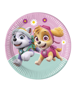  Paw Patrol™-Pappteller Everest amp; Skye 8 Stück bunt 23cm, fig. 1 