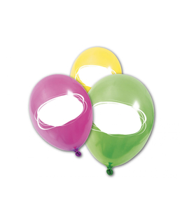  8 Latexballons zum Personalisieren, 30 cm, fig. 1 