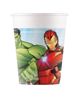  Mächtige Avengers Mighty™ Pappbecher 8 Stück bunt 200 ml, fig. 1 