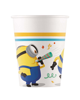  8 Gobelets en carton Minions™ 200 ml, fig. 1 