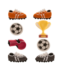  8 Mini figurines en sucre Football 9 g, fig. 1 