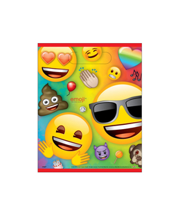  8 Emoji Rainbow™ Plastik-Geschenktüten, fig. 1 