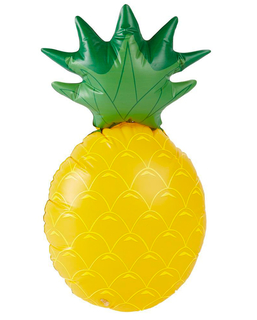  Aufblasbare Ananas Sommerparty Deko gelb-grün 59 cm, fig. 1 