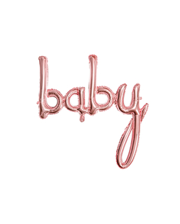  Ballon aluminium baby rose gold 73,5 x 75,5 cm, fig. 1 