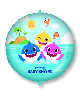  Ballon en aluminium Baby Shark™  46 cm, fig. 1 