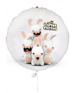  Raving Rabbids™ Folienballon 40 cm, fig. 1 