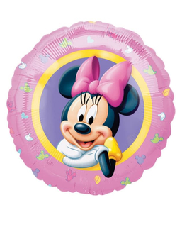  Minnie Maus™-Folienballon Geschenk-Idee bunt 43cm, fig. 1 