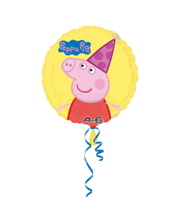  Ballon aluminium anniversaire Peppa Pig™ 43 cm, fig. 1 