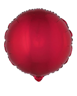  Ballon aluminium rond rouge 45 cm, fig. 1 