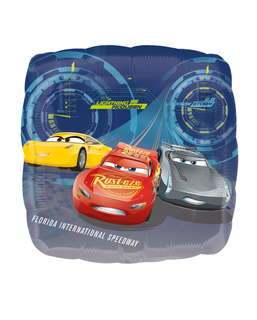  Cars 3™ quadratischer Folienballon 43 x 43 cm, fig. 1 