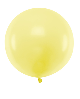  Ballon en latex géant jaune 60 cm, fig. 1 