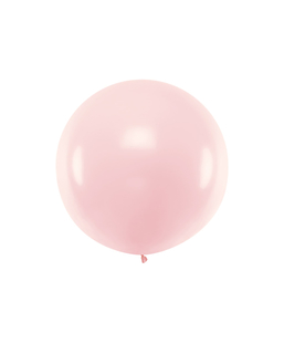  Ballon en latex géant rose pâle 1 m, fig. 1 